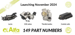 Alfa e-Parts laiendab oma pakkumist uute toodetega ja ületab kataloogis 6500 positsiooni.