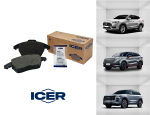 ICER Brakes laiendab valikut piduriklotsidega Hiina markide autodele